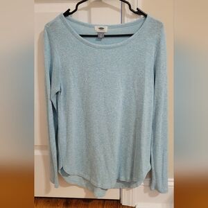 Old Navy Light Blue Long Sleeve Top